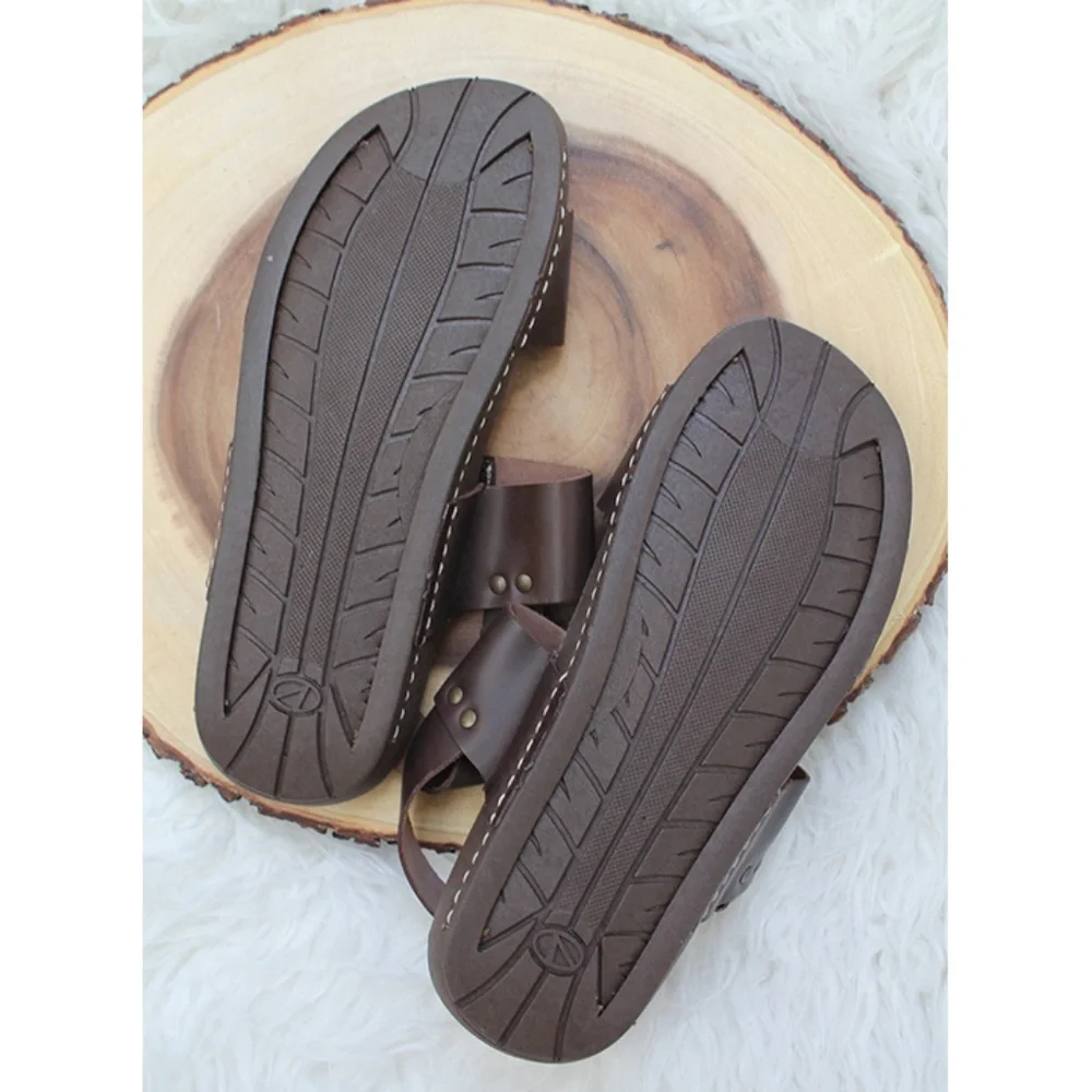 Classic‎ Casual Men's Leather Sandal